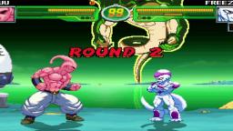 Frieza and Goku (SS) vs Super Buu - Hyper DBZ mods