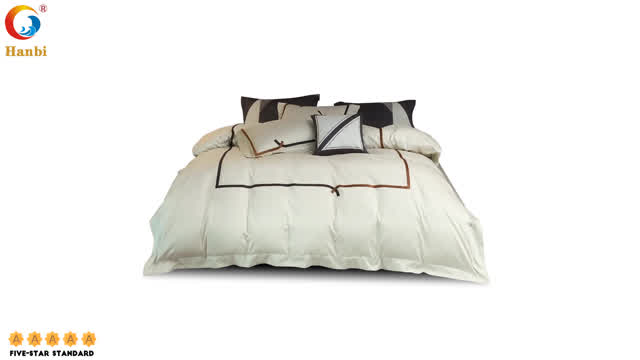 Hotel Bedding With Pure Cotton 100S Of Light Luxury And Simplicity _Hanbi