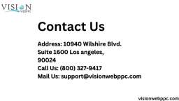 Visionwebppc - Best Web design Agency in Los Angeles