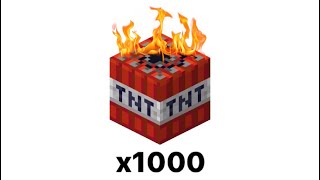 Dumb shit with TNT in Minecraft...
