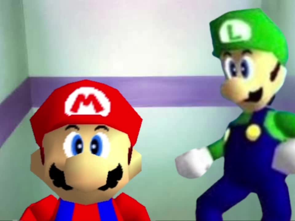 Super Mario Genesis Elevator Scene