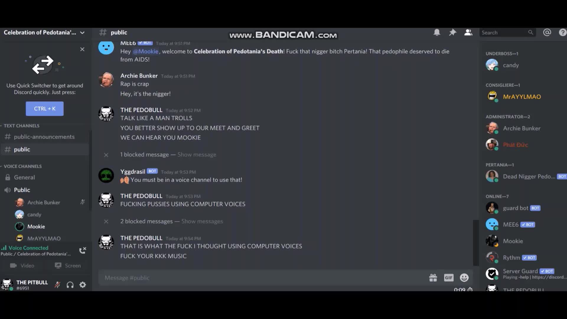 Mookie7o4 Discord Voice Chat with Trolls June 05 2020