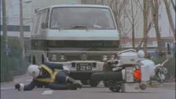 Car Chases in Western Police (Seibu Keisatsu, S1E31) - 1980