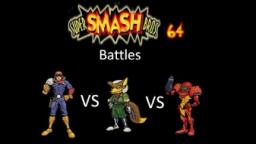 Super Smash Bros 64 Battles #87: Captain Falcon vs Fox vs Samus