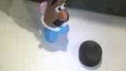 What are you looking at you hockey puck