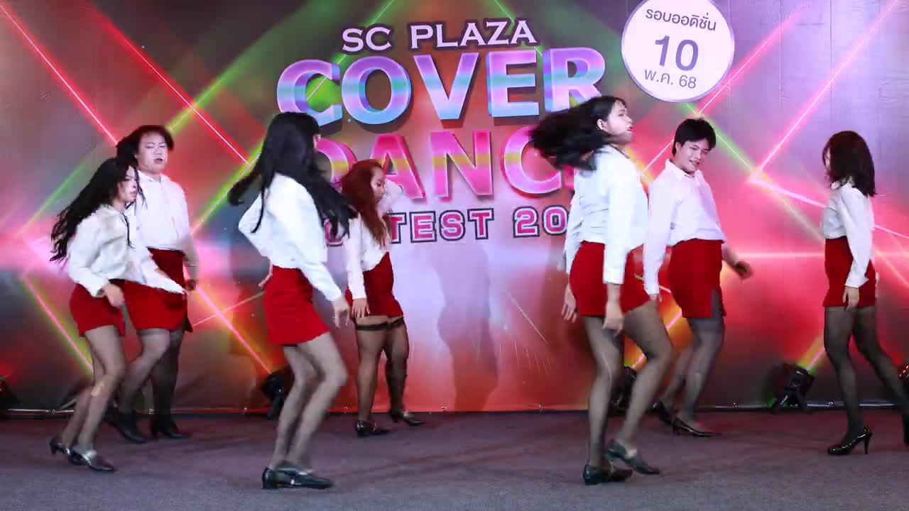 250510 A-res cover AOA - Short Hair + Miniskirt  SC Plaza Cover Dance Contest 2025 (Audition) - AkuC