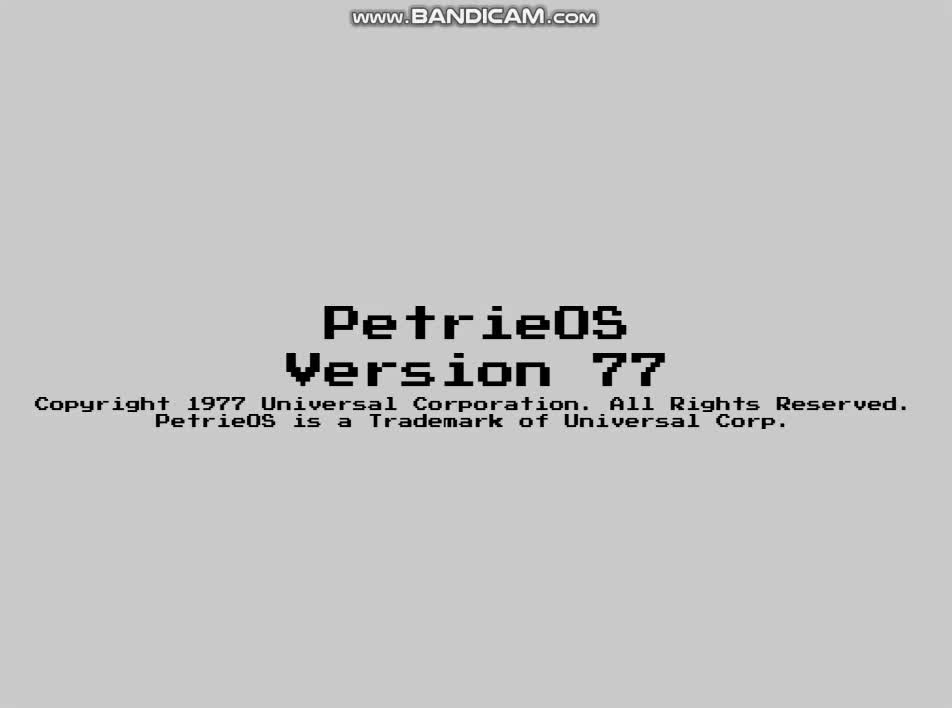 PetrieOS History with Never Released Versions - Revision 1 (Part 6)