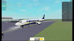 Ryanair  737-800 flight Cardiff-Bratislava