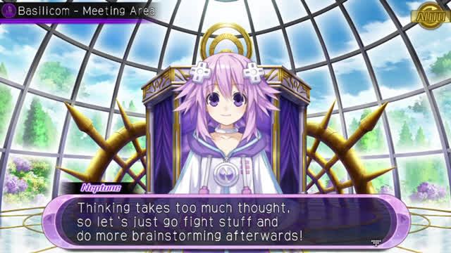 Hyperdimension Neptunia U Action Unleashed - Abandon Irregular Quest Cutscene 8 - A Haunting