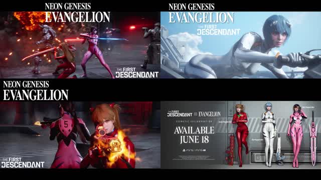 The First Descendent X Neon Genesis Evangelion (Playstation 5) Collaboration Trailer