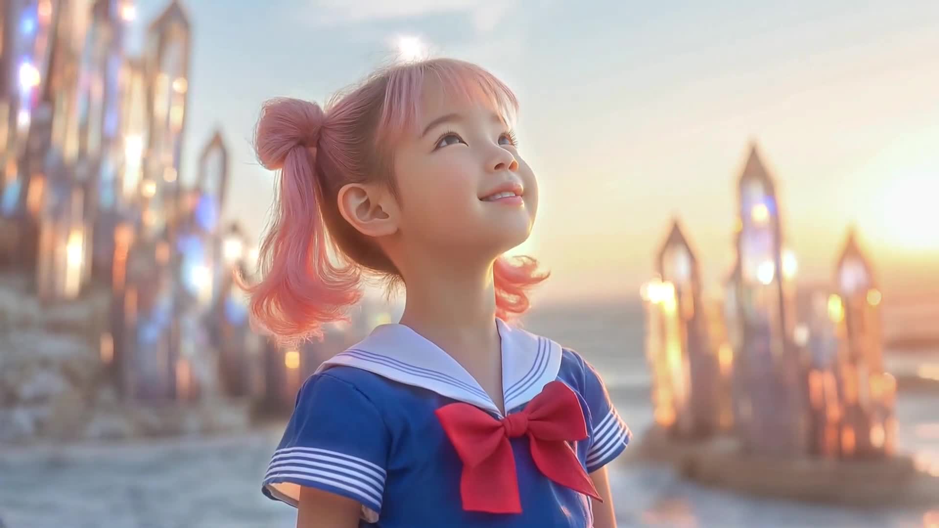 Recreated con IA Aperture live action films -SAILOR MOON CRYSTAL--