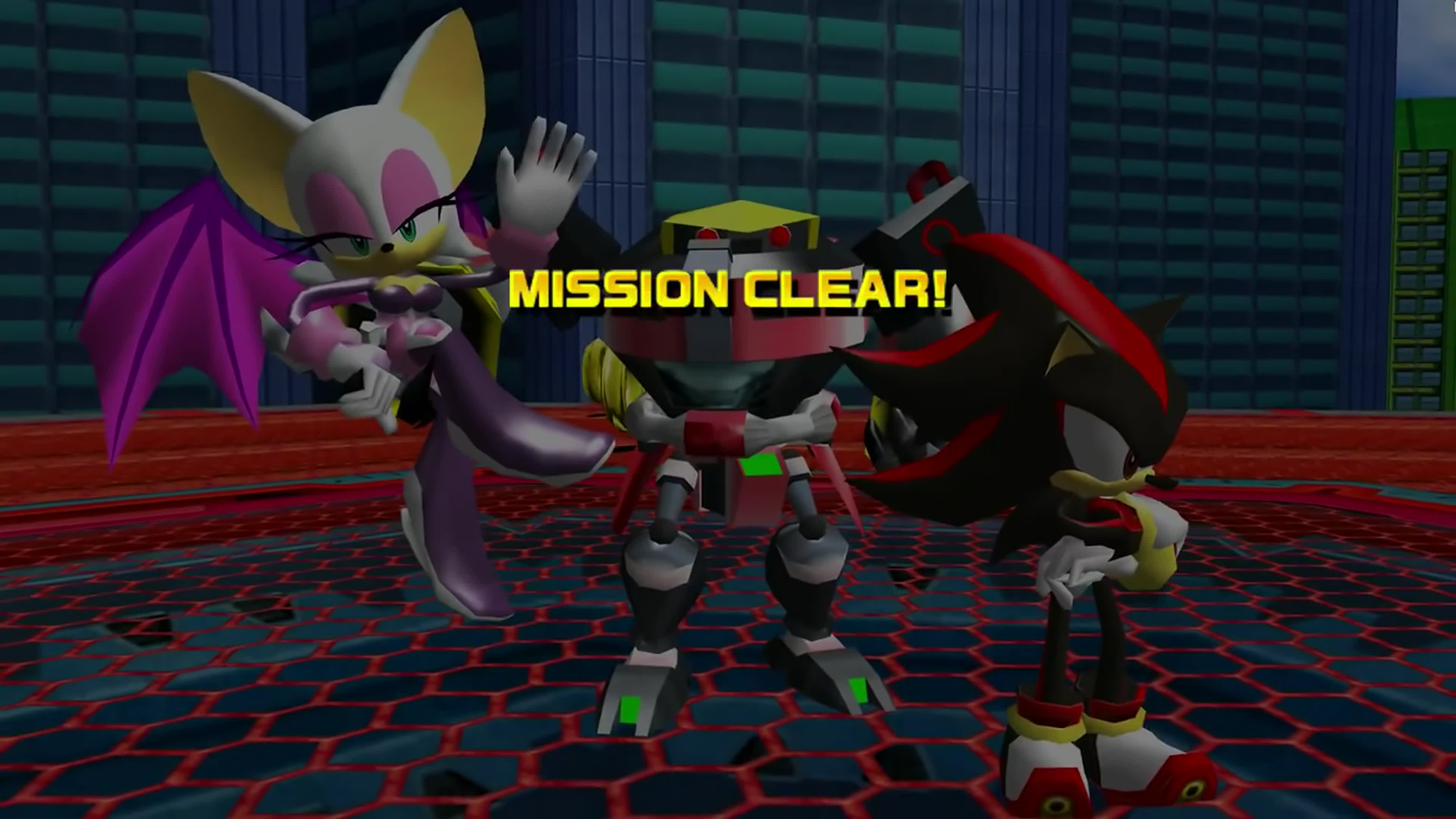 Team Dark Vs Team Chaotix