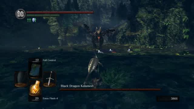 Dark Souls - Easy Kalameet Tail Cut - Obsidian Greatsword (Mirrored)