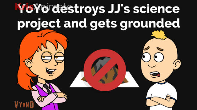 CMGG: YoYo destroys JJ's science project and gets grounded