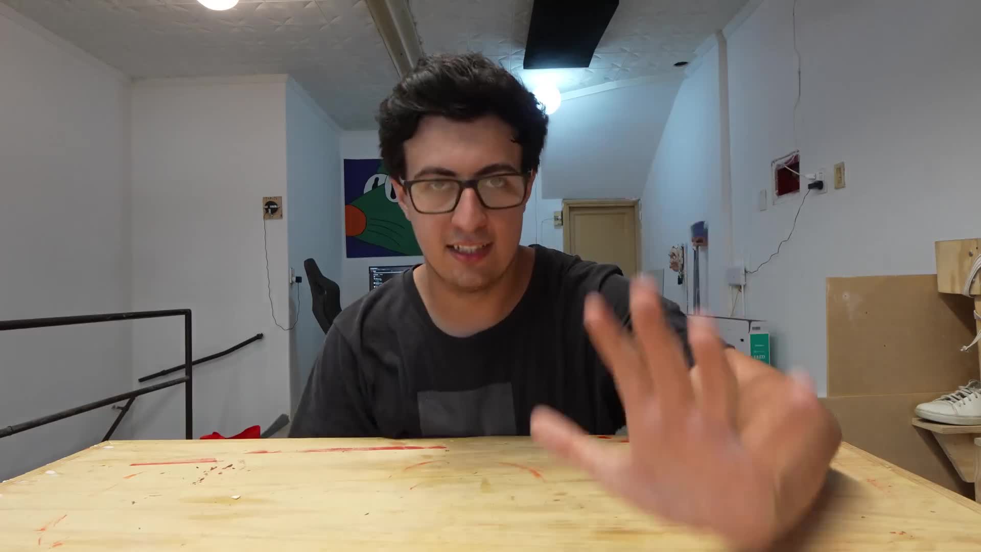 Construí un Pie Gigante en mi Estudio