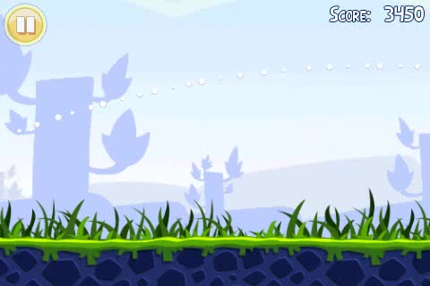 playing angry birds part 1