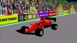 Michael Bonchano (Sock by Jim Harino)'s Ferrari SF-23 gets destroyed