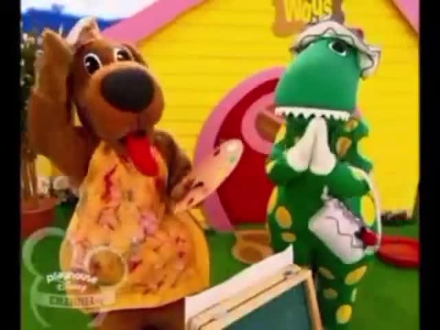 Wiggle y aprende - Wags y dorothy wags pintor