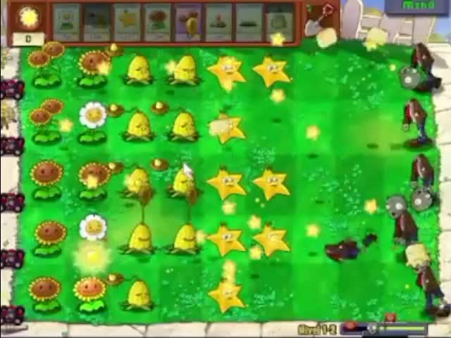 Plantas contra zombies - nivel 1-2 av 2
