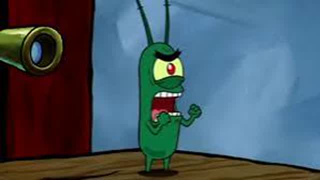PLANKTON FARTS & DIES (real)