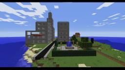 Minecraft island city tour