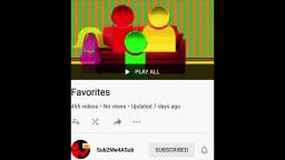 Sub2Me4ASub updated his Favorites playlist 7 days ago!?