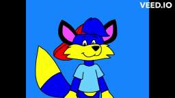 Alex the Fox Waving Animation