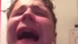 (WORST VIDEO OF AUGUST 2019) 17-year-old autistic manchild cries like a baby for a stupid reason