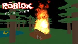ROBLOX Fire Demo