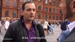 Aha, washing English