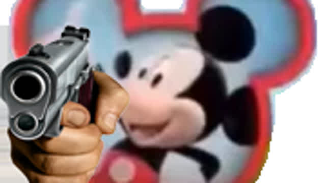 Mickey Its Gay(PARODIA) mickey intenta despertar a todos y mata a todos