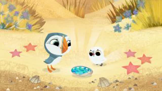 Puffin Rock - S1E4 - The Shiny Shell