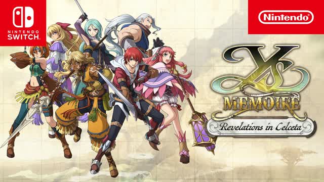 Ys Memoire: Revelations in Celceta (NIntendo Switch and Playstation 5) Available Now! Launch Trailer