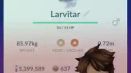 Pokémon GO-Shadow Larvitar