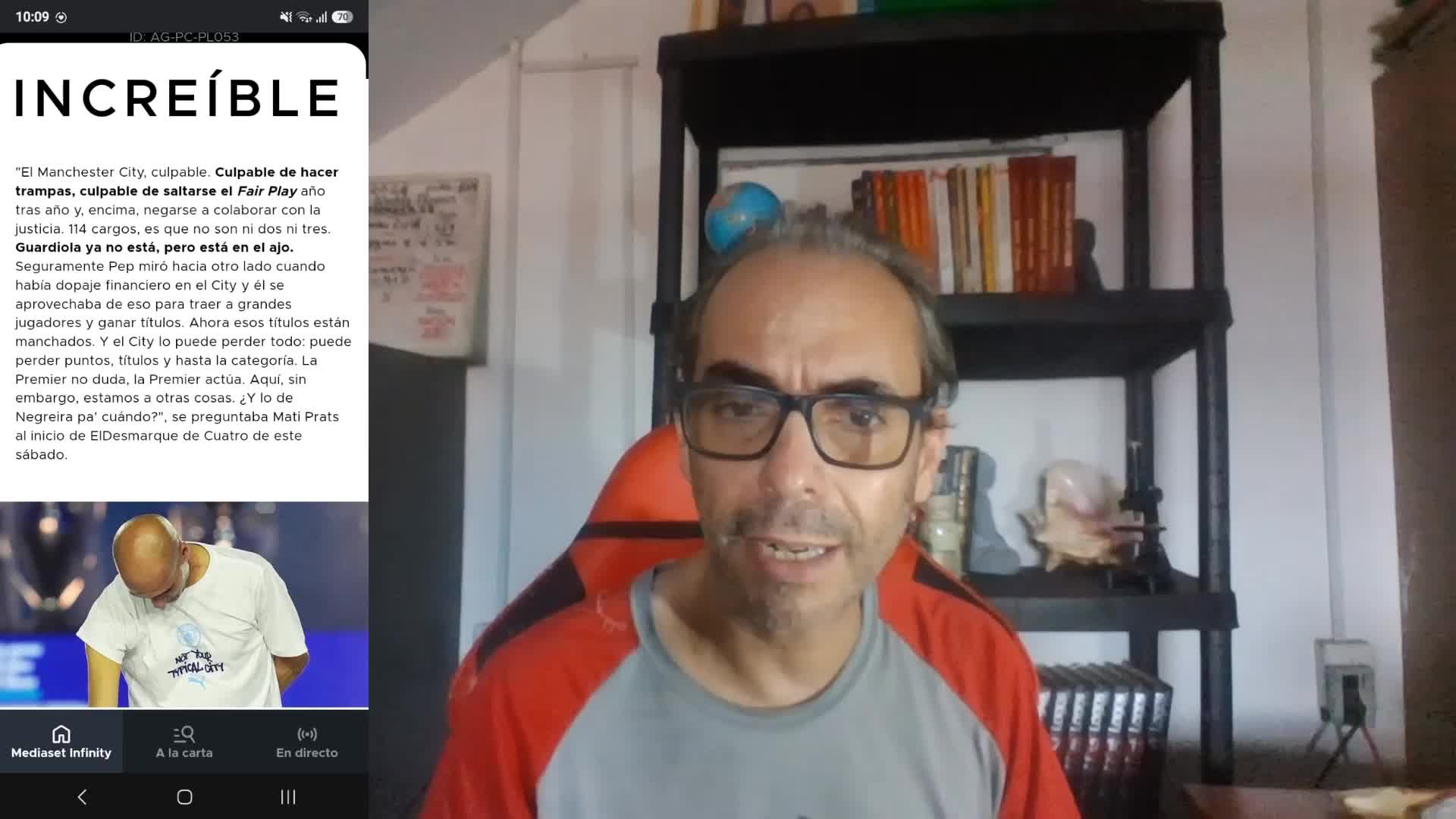 Matías, estás destrozando tu legado familiar de periodistas