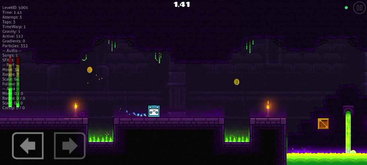 Geometry Dash - The Tower - The Tower (2 coins)