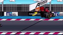 Gérard Dufort crashes his Ferrari SF-75 on his birthday