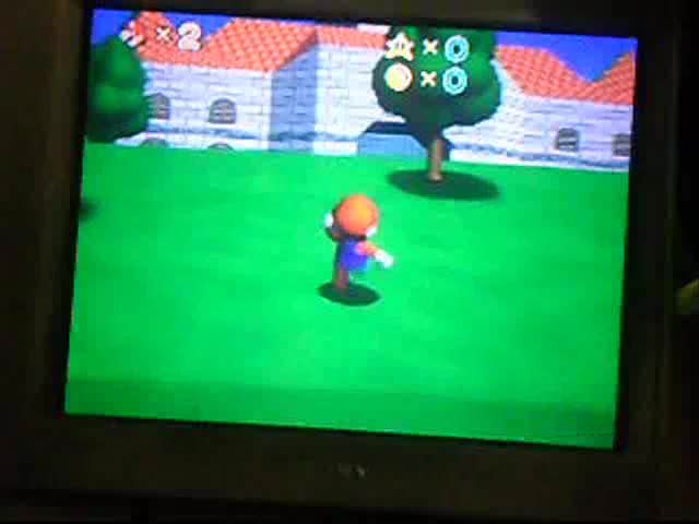 Super Mario 64 Beta Cartridge with a REALLY bad joke