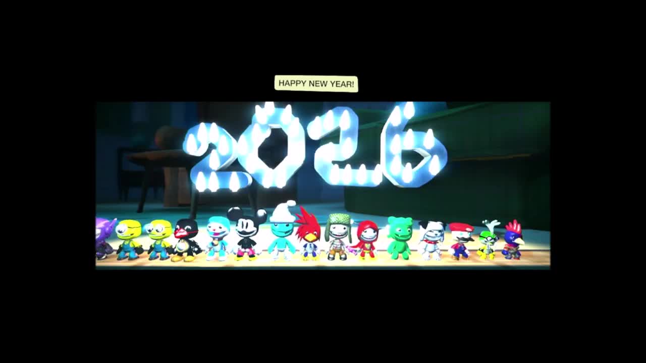New Year With Cartoon Pals And Smash Bro Pals! New Year With Cartoon Pals And Smash Bro Pals!