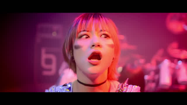 Emily Arima Death Growl Metal Scream | LADYBABY 破天ニ雷鳴  - HATEN NI RAIMEI - Music Clip