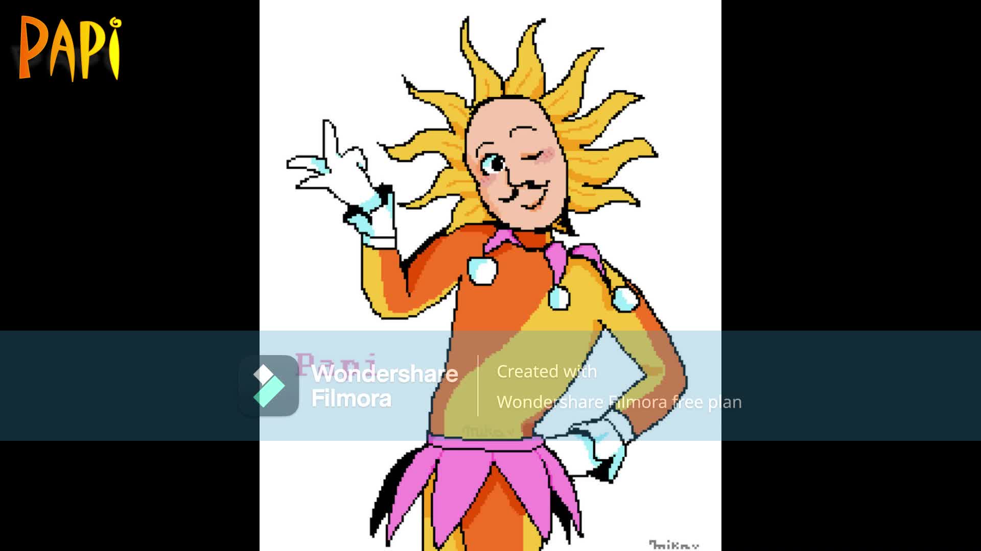 Popee the Performer Characters Sing I'm Blue (Da Ba Dee)