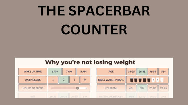The Spacebar Counter's Magic