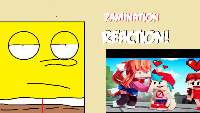 SpongeBob Reacts to ZAMination