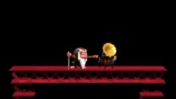 donkey kong removes cranky from existence with his ass