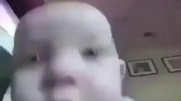 baby eats gopro