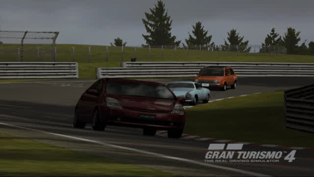 Local maniac drives 2004 Prius on Nurburgring (Gran Turismo 4 - PS2)