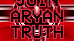 Ad for AryanTruth Network by @HDGoreALT