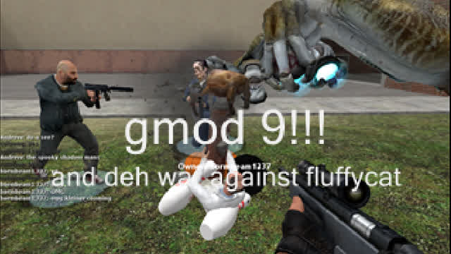 gmod 9 - war against fluffycat