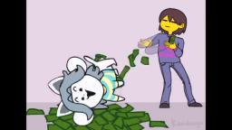 Undertale Temmie get money for colege