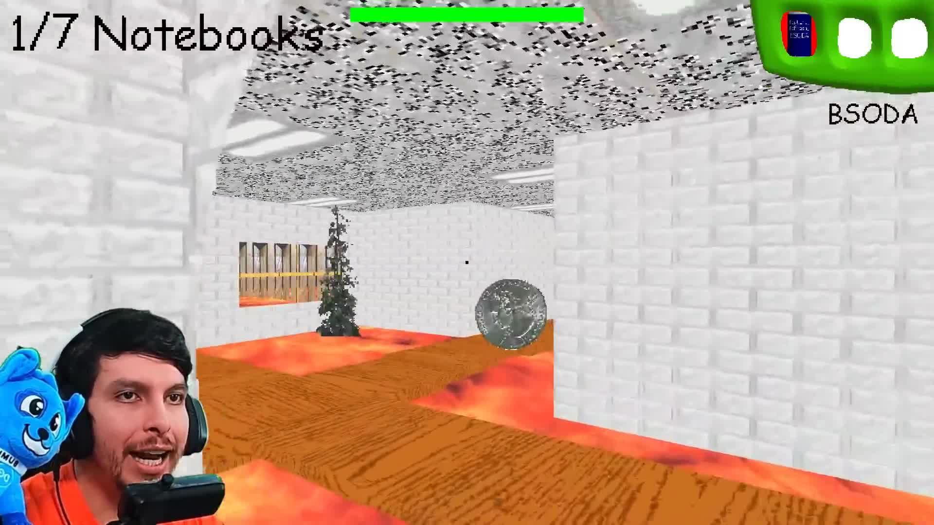 EL SUELO ES LAVA EN BALDI'S BASICS !!